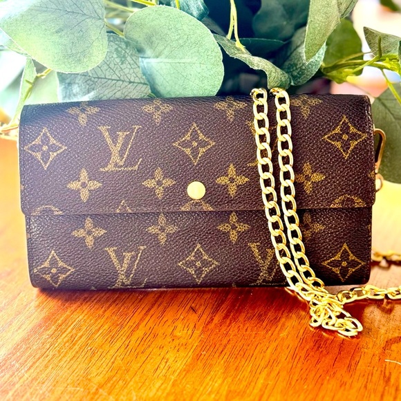 Louis Vuitton Handbags - Louis Vuitton Monogram Portefeiulle Sarah Long Bifold Wallet/converted